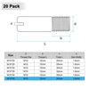 Unique Bargains 304 Stainless Steel Durable Multipurpose Precision Structure Mechanical Fasteners - 3 of 4