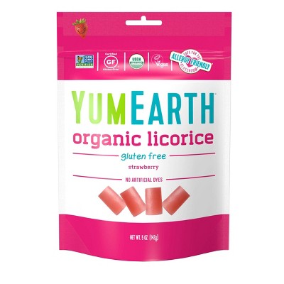 YumEarth Organic Strawberry Licorice - 5.0oz