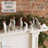 Nambe Holiday Collection Nativity Three Wise Men Figurine Set - Balthasar, Melchior, Gaspar - Elegant Christmas Decor - Sand-Cast Nambe Alloy - 2 of 4