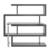 NicBex Home Office Desk L-Shape Morden Corner Desk with 2 Wheels, Open Storage Shelves Rotating Design Writing Desk for Office, Study - 4 of 4