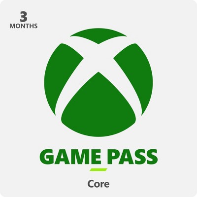 Xbox Game Pass Core Subscription Gift Card (Email Delivery)