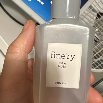 Fine'ry Body Mist Fragrance Spray - I'm A Musk - 5 Fl Oz : Target