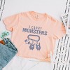 Simply Sage Market I Carry Monsters Keychain Boxy Crop Top - 3 of 4