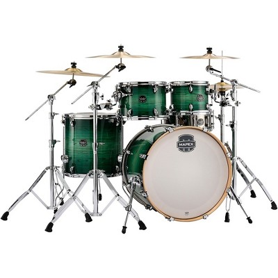 Mapex Armory Series Exotic Rock 5-Piece Shell Pack with 22 in. Bass Drum Emerald Burst