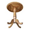 International Concepts 30" Round Top Pedestal Table - 34.9"H - 3 of 4