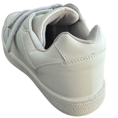Мужские Naturally G4U Men's Sneakers Comfort Walking Hook-and-Loop Work Shoes, white-10 — фото 8