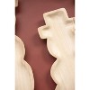 Carved Wood Snowmen Serving Trays – 2x Set of 2– Rustic Holiday Decor – 23.75"Tall by Kalalou - 3 of 3