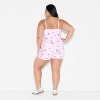 Women's ButterBliss Lace Trim Romper - Wild Fable™ - 3 of 3