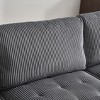 CAVINAS 6-Seater U-Shaped Modular Sectional Sofa,Cloud Couch Sectional with 1 Ottoman,Conversible Chaise Sofa for Living Room - 4 of 4