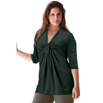 wild U Women Western Plus Size Stylish Casual Off Shoulder Peplum Top (Mint  Green, Size : 2XL-6XL)