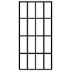 vidaXL Walk-in Shower Screen Frosted Tempered Glass 39.4 in.x76.8 in. - 3 of 4