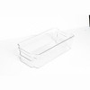 Lexi Home 12" x 6" Acrylic Food Storage Kitchen Organizer - 3 of 4