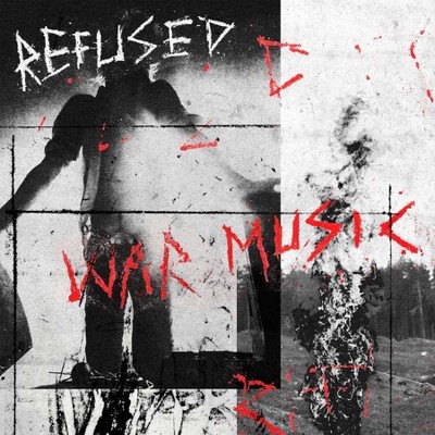 Refused - War Music (LP)(Red w/ Black Starburst) (EXPLICIT LYRICS) (Vinyl)