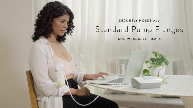 kindred by Kindred Bravely Women's Pumping + Nursing Hands Free Bra, 2 of 9, play video