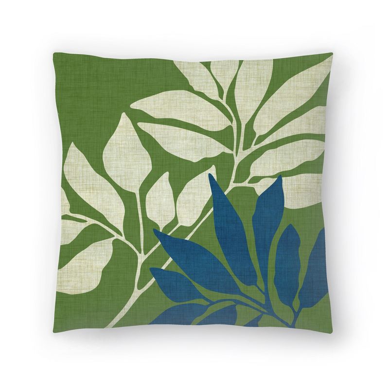 Americanflat Botanical Minimalist Floral Modern Home Throw Pillow By Modern Tropical, 1 of 5