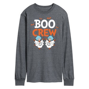 Men's - Dr. Seuss - Boo Crew Thing 1 and Thing 2 Long Sleeve Graphic T-Shirt - 1 of 4