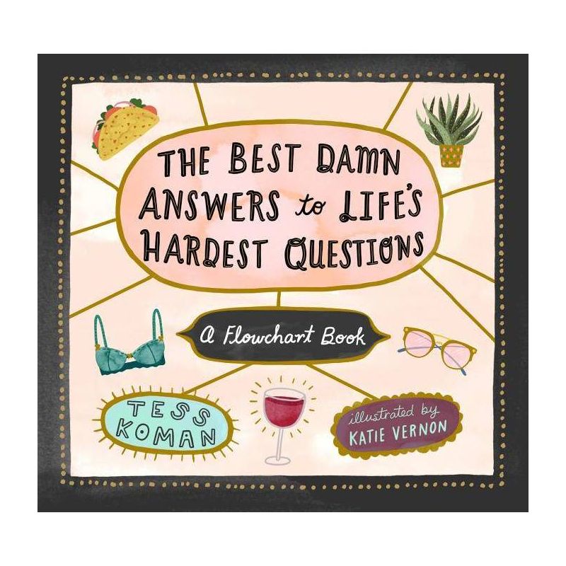 Best Damn Answers to Life's Hardest Questions : A Flowchart Book -  by Tess Koman (Hardcover), 1 of 2