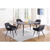 Chintaly Imports,Contemporary Open-Back Side Chair - 2 of 4