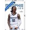 Trends International NBA Memphis Grizzlies - Ja Morant Feature Series 24 Unframed Wall Poster Prints - 3 of 4