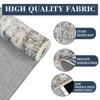 Modern Area Rugs Non Slip Abstract Indoor Carpet Washable Contemporary Accent Rugs Foldable Low Pile Distressed Floor Mat for Kitchen Bedroom Office - 4 of 4