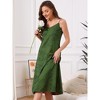 INSPIRE CHIC Women's Spaghetti Strap Sleepwear Camisole Floral Sleeveless Casual Nightgown - 2 of 4