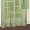 Ramallah Trading Celine Sheer Rod Pocket Top Panel 60" x 90" Sage - 2 of 4