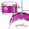 Ashthorpe 3-Piece Complete Junior Drum Set - Beginner Drum Kit with Drummer's Throne - 4 of 4