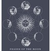 Juniors Womens Lost Gods Phases of the Moon Cowl Neck Sweatshirt - 2 of 4