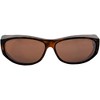 Global Vision Eyewear Escort Safety Motorcycle Glasses with Brown Mirror Lenses & Micro-fiber Pouch - 2 of 4