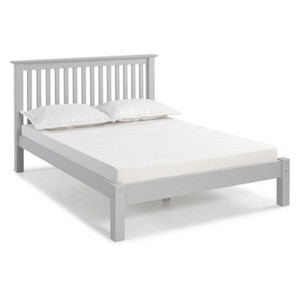 Barcelona Full Bed Dove Gray - Bolton Furniture