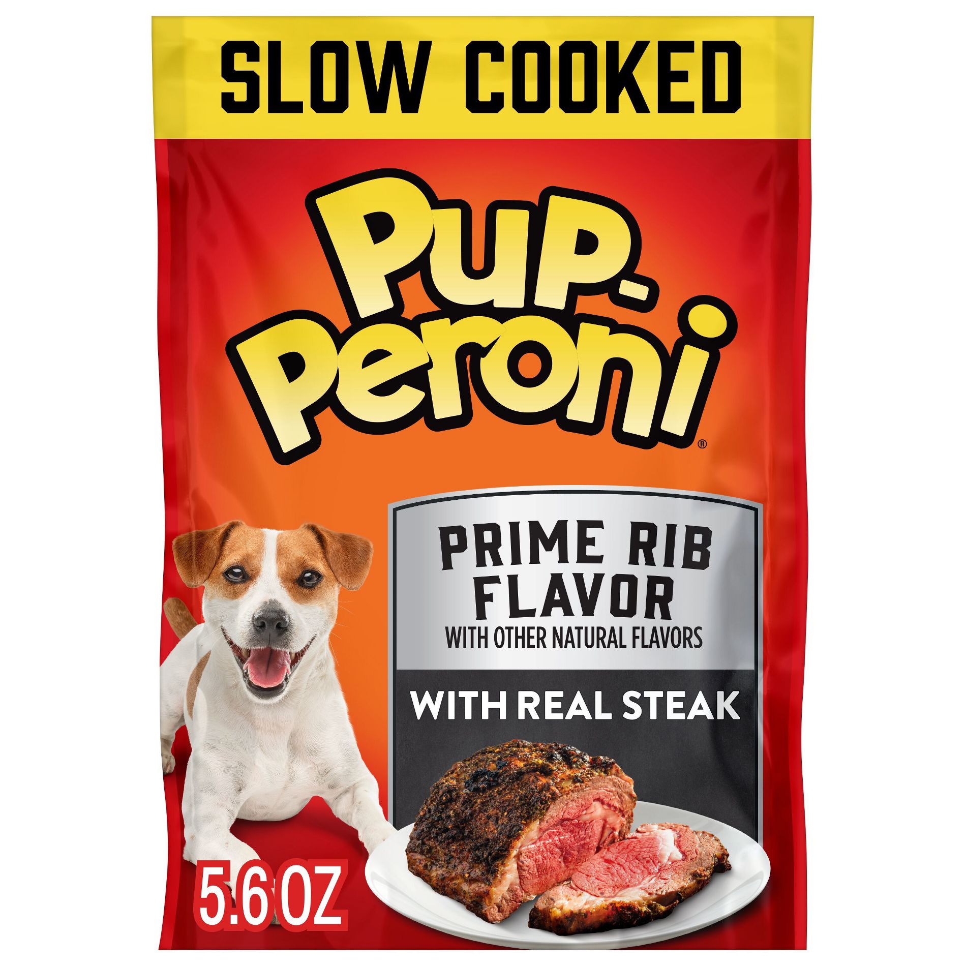 Pup-Peroni Soft & Chewy Prime Dog Treat with Beef Flavor - 5.6oz