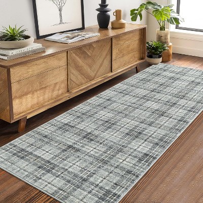 Hallway Runner Rug Washable Vintage Distressed Area Rugs Non Slip Laundry Rug Runner Floor Carpet Runners for Hallways Entryway Laundry