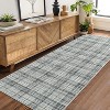 Hallway Runner Rug Washable Vintage Distressed Area Rugs Non Slip Laundry Rug Runner Floor Carpet Runners for Hallways Entryway Laundry - 2 of 4