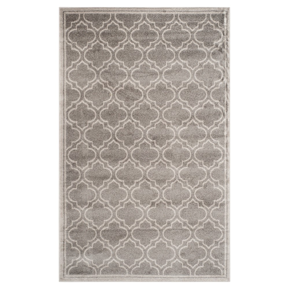 5'x8' Coco Loomed Rug Gray/Light Gray - Safavieh