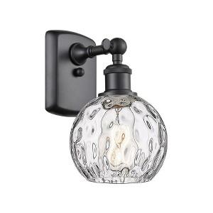 Athens Water Glass - 1 Light Wall Sconce In Industrial Style-11 Inches Tall and 6 Inches Wide - 1 of 1