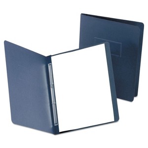 Oxford Paper Report Cover Large 2 Prong Fastener Letter 3" Capacity Black 25/Box 5730105 - 1 of 4