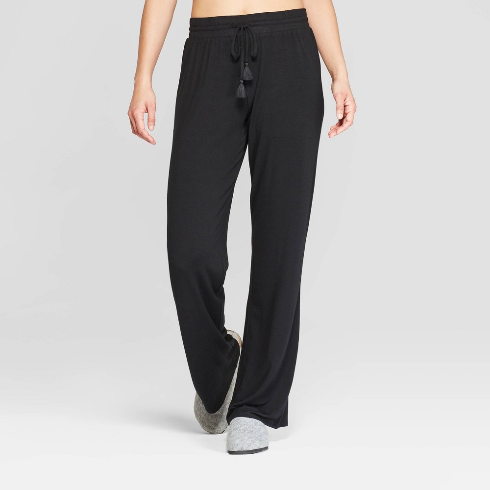 Women's Beautifully Soft Pajama Pants - Stars Above Black S