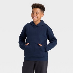 Boys' Active Comfort Fleece Pullover Hoodie - All In Motion™ - 1 of 3