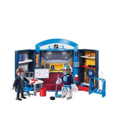 playmobil nhl shootout carry case