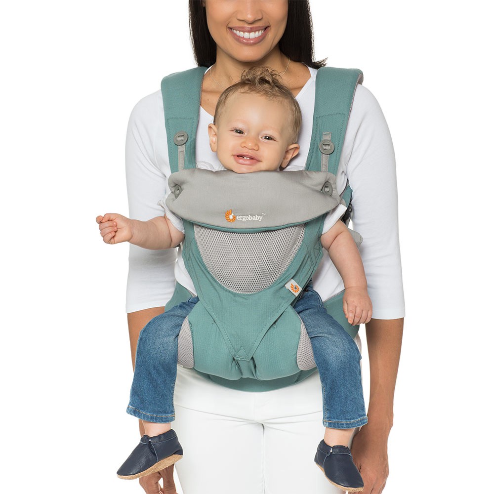 UPC 845197062000 Ergobaby 360 All Carry Positions Ergonomic Cool Air Mesh Baby Carrier Icy Mint upcitemdb