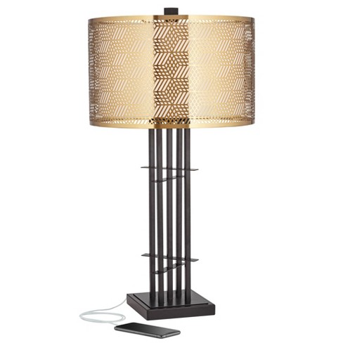Possini Euro Design Deborah Modern Mid Century Table Lamp 30" Tall ...