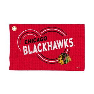 NHL Droplets Golf Waffle Fan Towel - 1 of 4