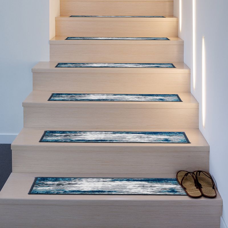 World Rug Gallery Abstract Non-Slip Stair Treads, 2 of 10