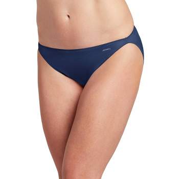 JOCKEY No Panty Line Promise Bloom Navy Hip Brief Hipster Panty Womens XL  2X 3X