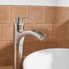 BWE Waterfall Single Hole Single-Handle Vessel Bathroom Faucet With Pop-up Drain Assembly - 3 of 4