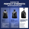 Plasticplace 55-60 Gallon Contractor Trash Bags3.0 MilBlack 38'' X 58''(32 Count) - 2 of 4