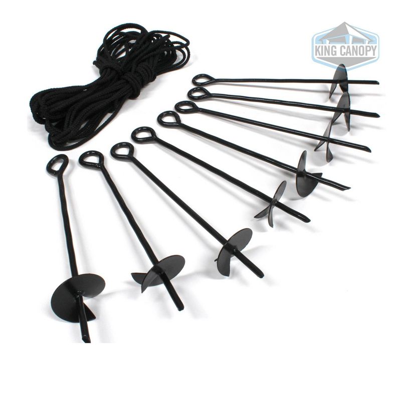 King Canopy 8pc Anchor Kit, 3 of 5