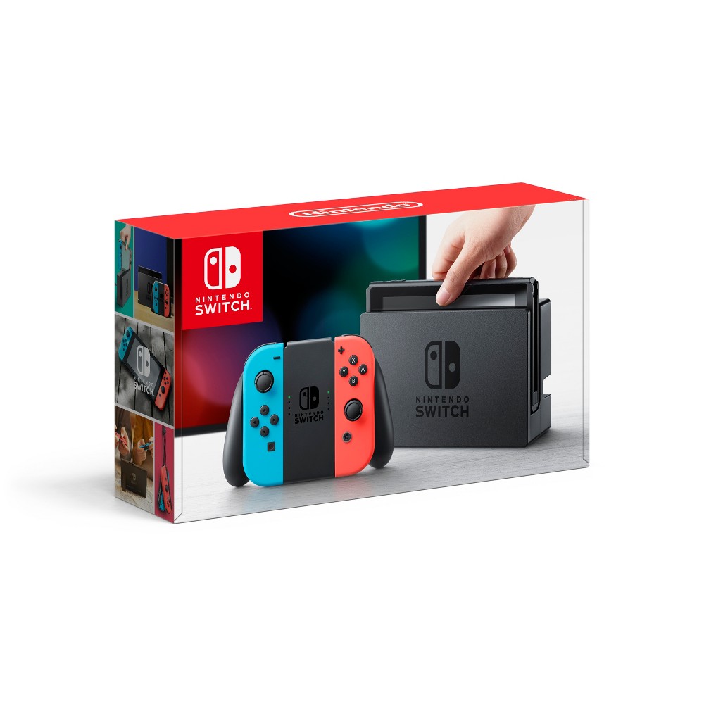 UPC 045496590093 product image for Nintendo Switch with Neon Blue and Neon Red Joy-Con (Discontinued by Manufacture | upcitemdb.com
