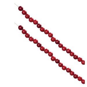 Cranberry String Garland (Set of 2) - 1 of 4