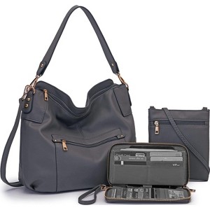 Paaaawaters Large Crossbody Bags Ladies Shoulder Handbags Purse and Wallet Set for Women Totes Hobo Purses - 1 of 4